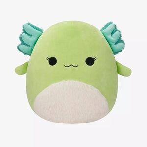 NWT - Squishmallow Mipsy the Axolotl 11" Stuffed Plush - Green